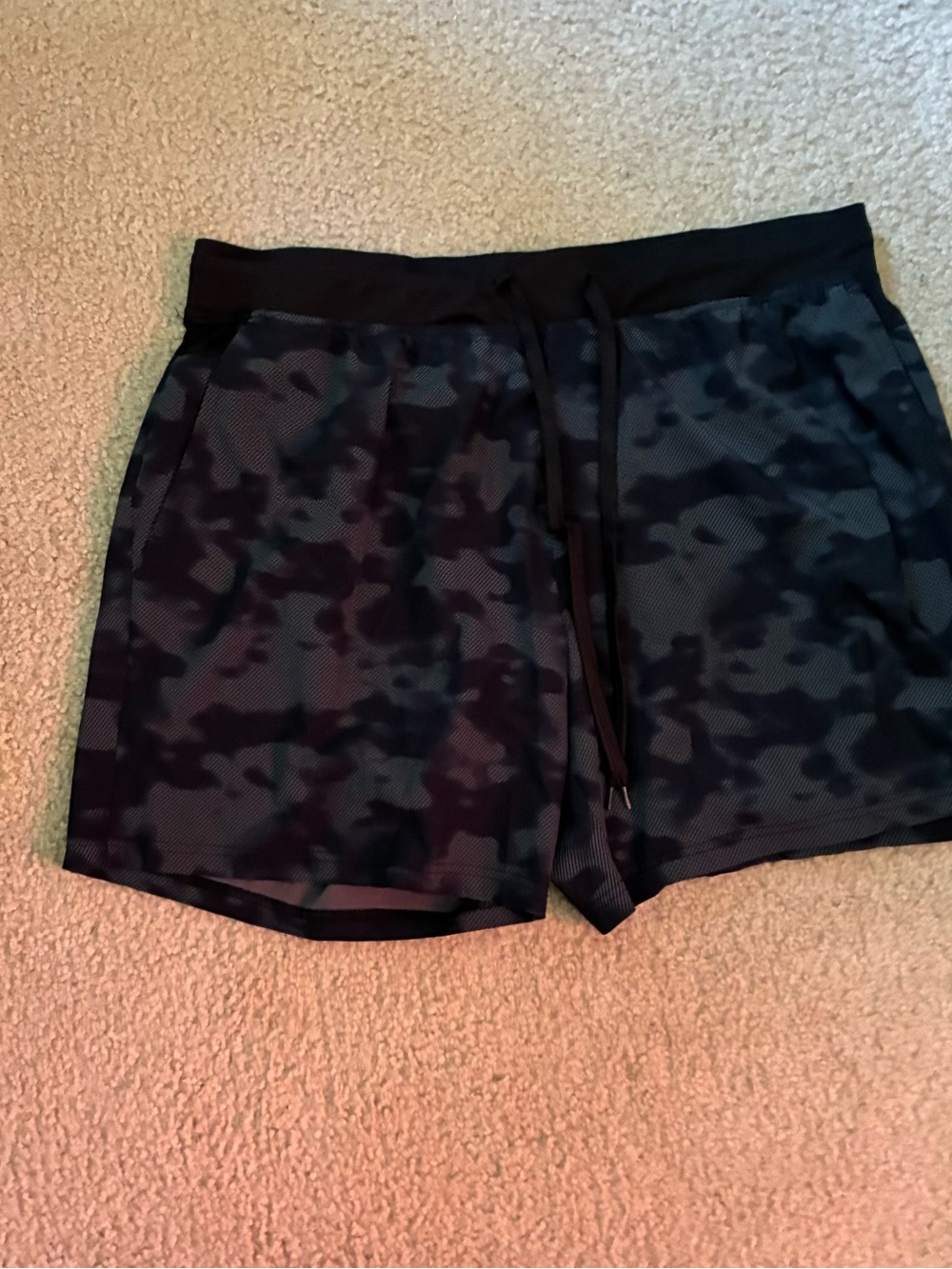 Callaway Black Athletic Shorts with Reflective Label